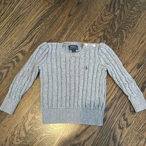 Ralph Lauren Cableknit Sweater (3T)
